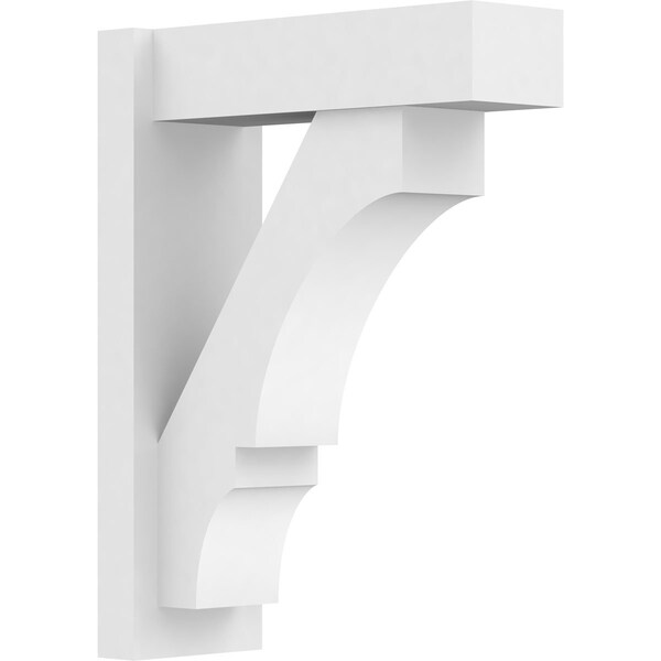 Ekena Millwork Balboa Architectural Grade PVC Outlooker with Block Ends, 7"W X 18"D X 24"H OUTP07X18X24BOA05 - main